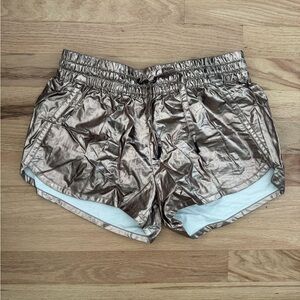 ALALA Metallica Gold Wind Shorts XS